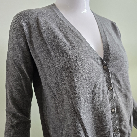 Theory Sweaters - Theory Gray Women's Cardigan Sweater